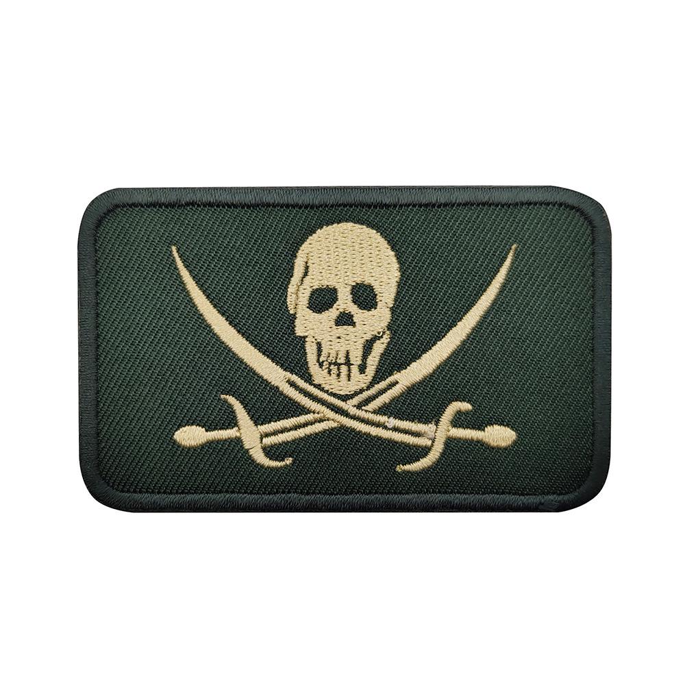 US Navy SEALs Jolly Roger Totenkopf Moral-Patch