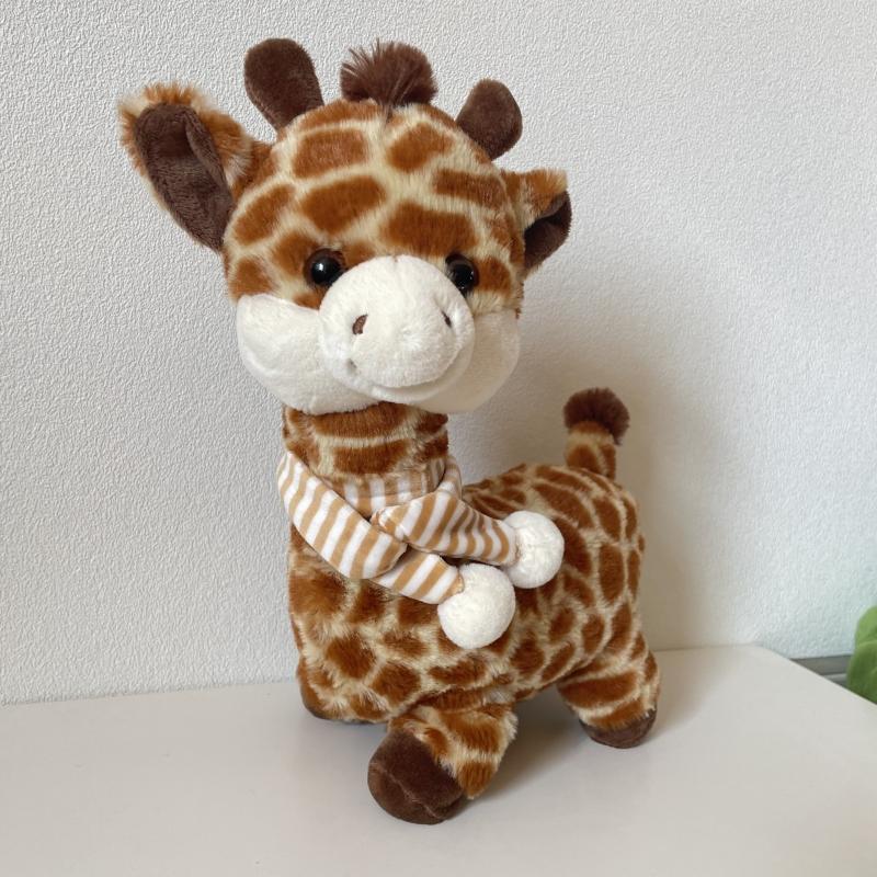 

32 см Милый Симуляция Жирафа Прекрасная Плюшевая Мягкая Игрушка Олень Кукла Игрушки Детская Успокаивающая Игрушка Для Детей Подарки на День Рождения Рождество 32cm