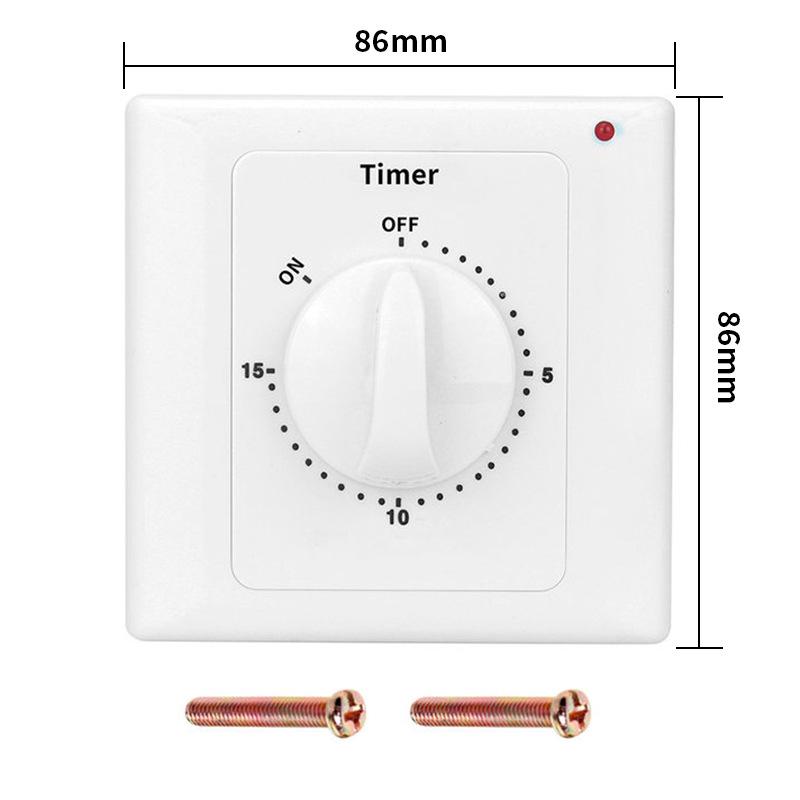 Digital Countdown Timer Switch for Surface-mounted Home Installation