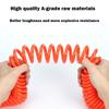 Flexible Air Compressor Hose Tube Multiple Colors Spiral Pipe PU Recoil Air Tube