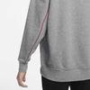 Nike Dri-FIT Logo Pullover Sweatshirt Women sweatshirts Gray DM7286-091
