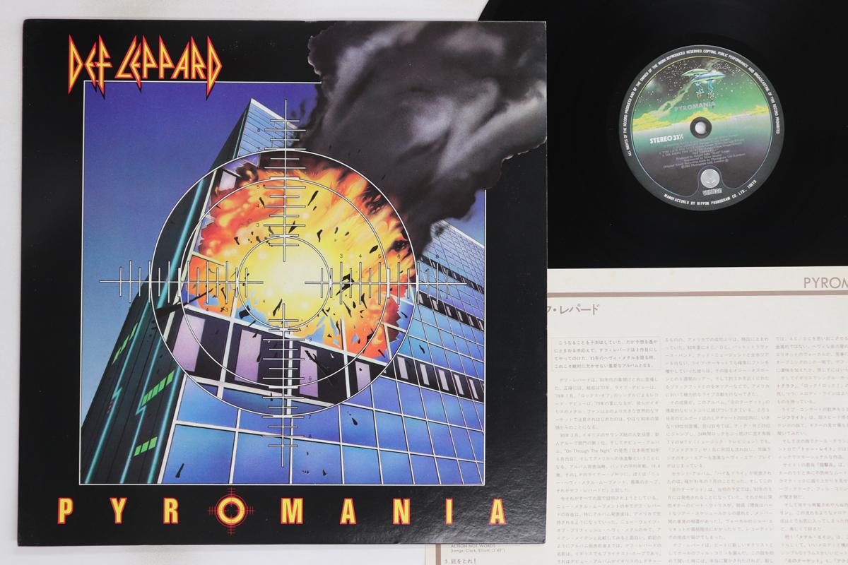 

LP Record DEF LEPPARD - Pyromania 25PP59 VERTIGO 1983 Japan Metal Used