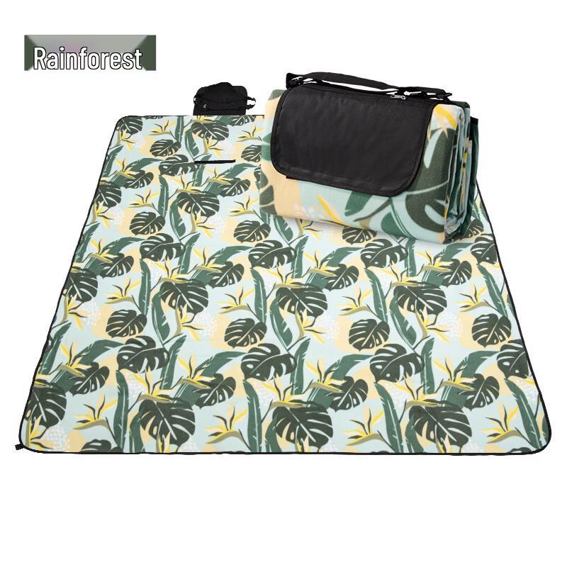 ZISIZ Thickened Flannel Picnic & Camping Mat