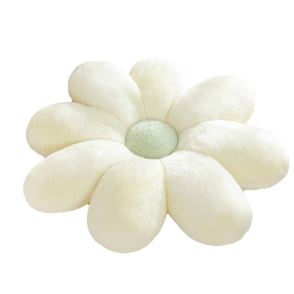 Soft Petals Car Seat Cushion Fluffy Tatami Mat Multifunctional Flower Plush Pillow  Living Room