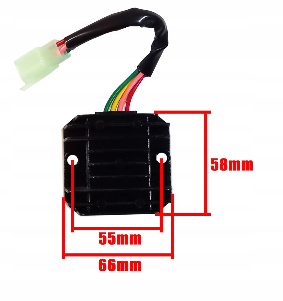 Regulator Napięcia Skuter 125 150 Gy6 4T Quad Atv Junak Barton Romet Zipp
