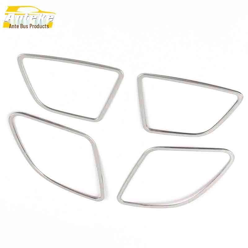 Fiesta Stainless Steel Speaker Ring - Car Door Cover Decor