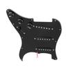 1 Set DIY Electric Guitar Kits Pickguard Back Cover Bridge System for ST Style Guitars