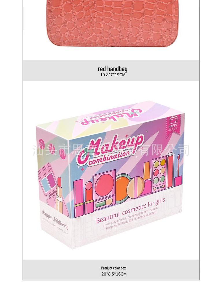 Tocador de Juguete para Niñas con Maquillaje y Joyas, Incluye Bolso de Princesa