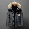 2026 Men's Mid-Length Winter Down Jacket: Thick, Trendy, Warm Workwear for Couples