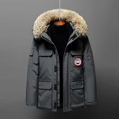 Doudoune d'hiver mi-longue pour homme 2026: Vêtements de travail épais, tendance et chauds pour couples