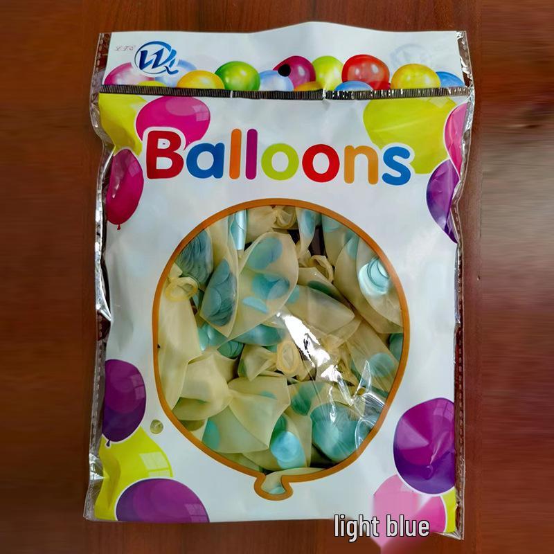 50-Pack Transparent Glitter Balloons for Weddings & Parties - Romantic Decor & Internet Favorite