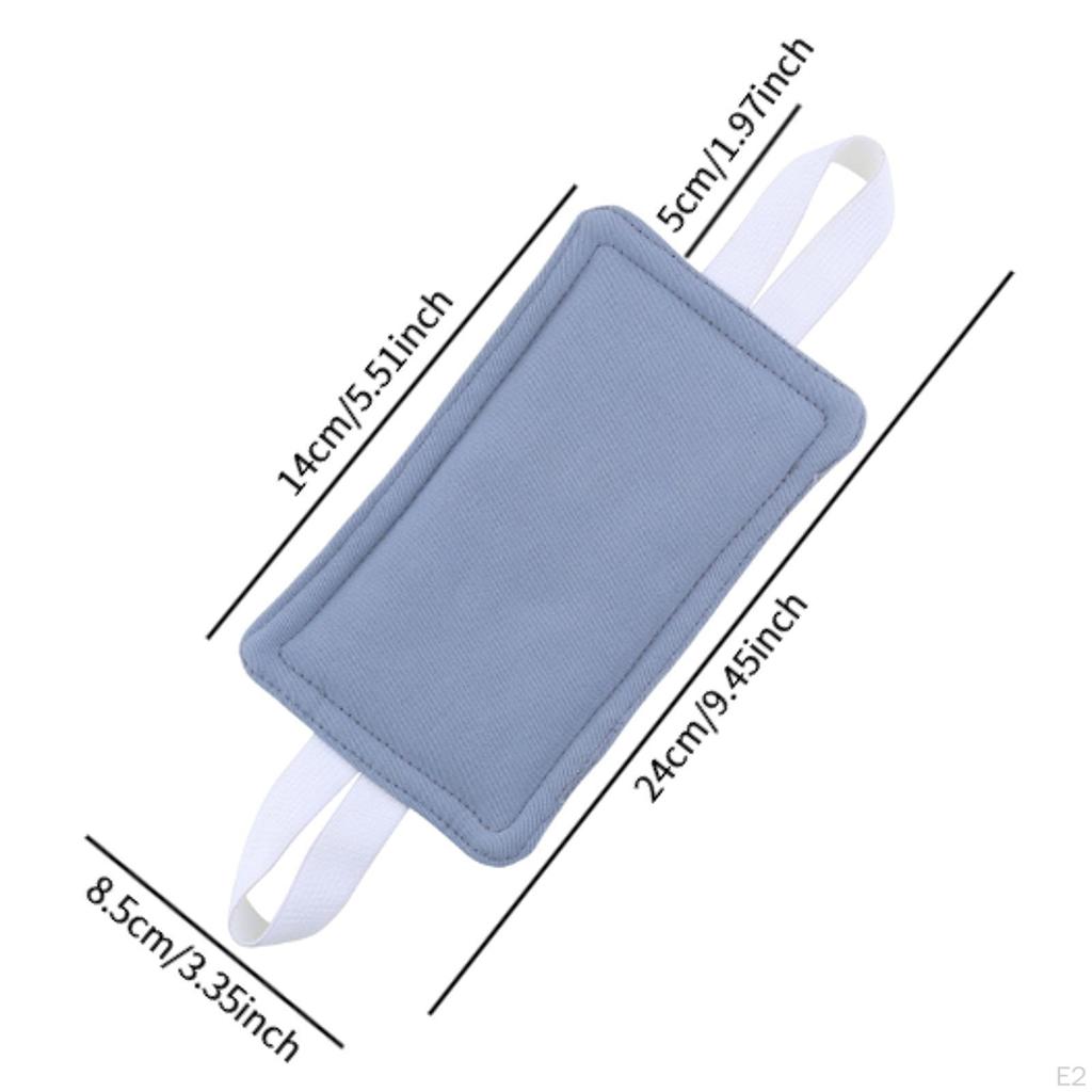 Door Latch Cover,Door Silencer Padded Quiet Nonslip Lock Preventer Cushion Closer
