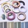 50 buc. Inele Superioare cu Ochiuri pentru Perdele Inele Metalice Ochiuri Perdele Inel pentru Tije Romane cu Zgomot Redus Accesorii DIY pentru Perdele de Casă