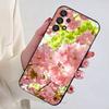 Custodia Rosa Sakura per Samsung Galaxy A73,23,53,33,14,24,13,72,22,52,32,54,A34 Cover Morbida