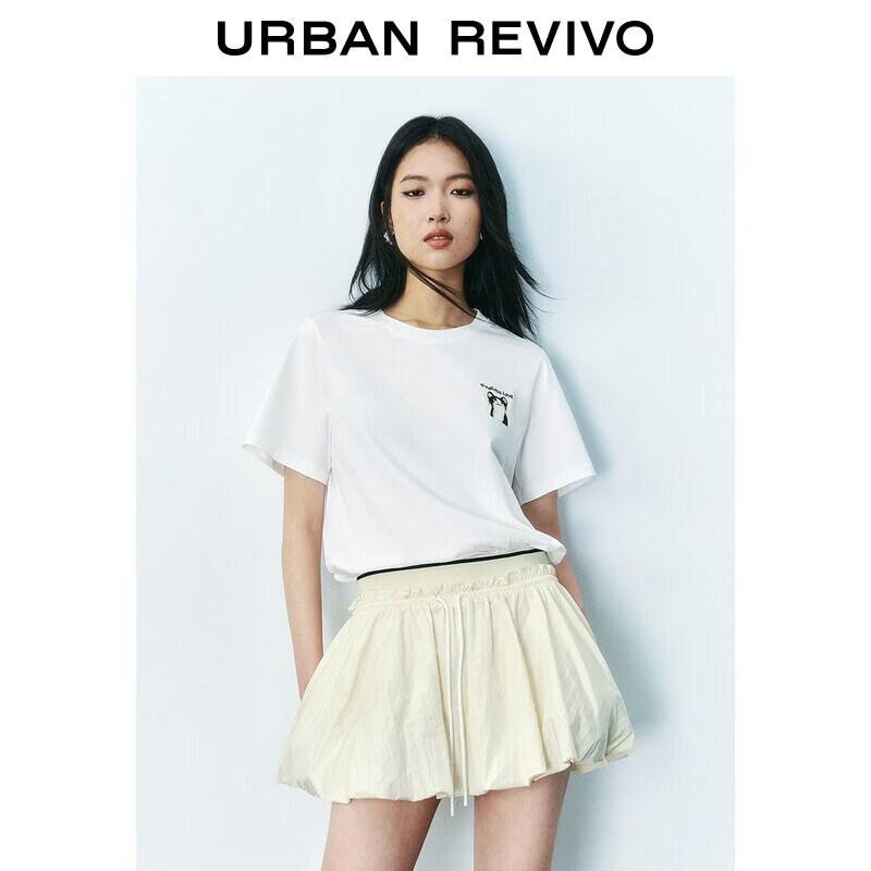 UR2026 Women s Urban Cute Pet Cotton Short Sleeve T-Shirt S