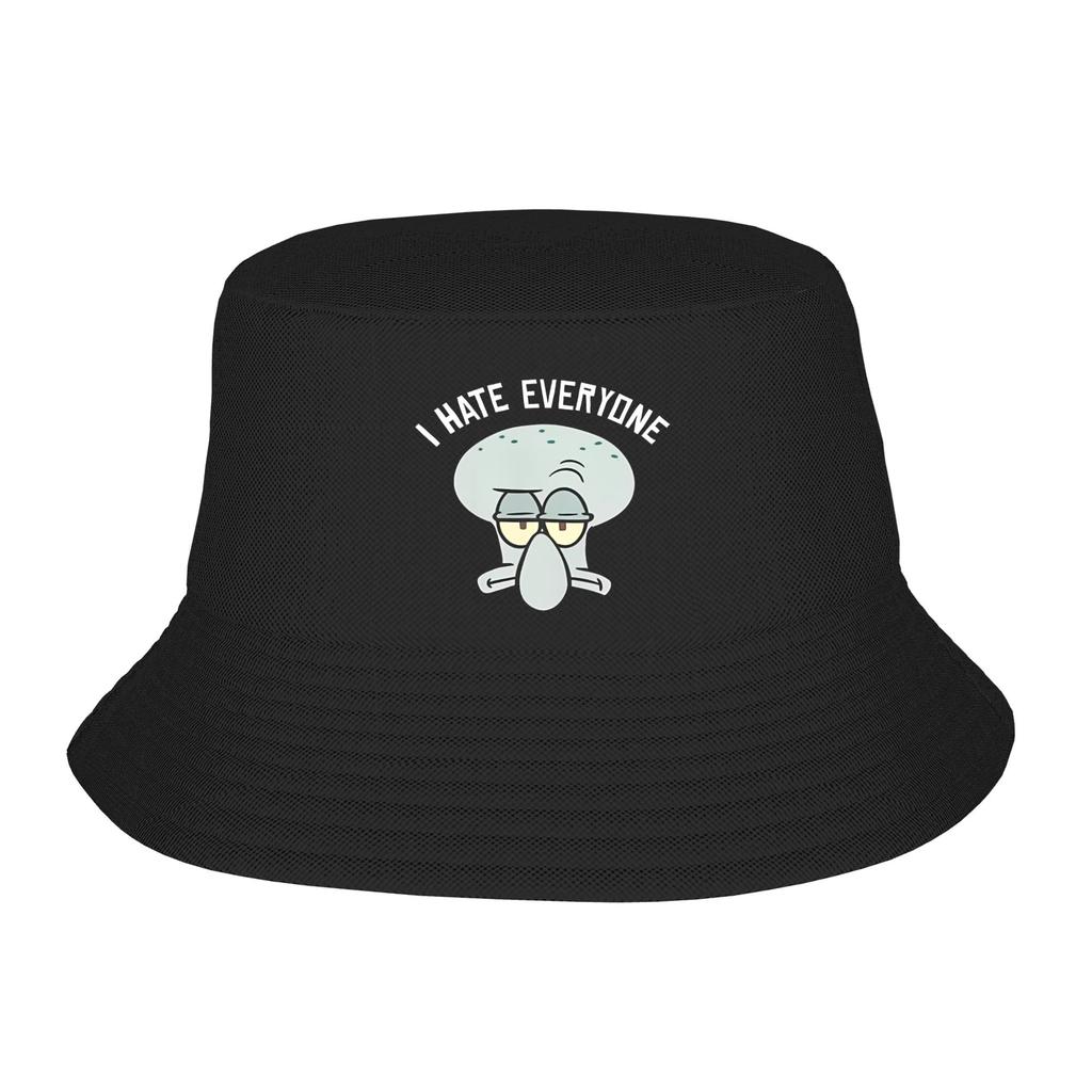 Spongebobs Bucket Hat  Hawaii Fisherman Caps Soft Fold Hunting Sunscreen Hats For Couple Funny Graphic Cap