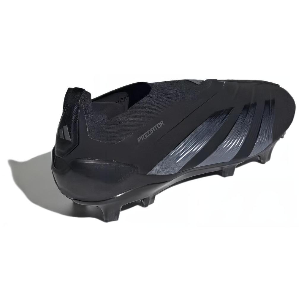 Adidas Predator 24 Elite Laceless FG Base Black Pack Unisex-Sneaker Core-Black Carbon IE1807