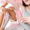 Bikini Trimmer for Women - 2 in 1 Painless Electric Razors for Women, IPX7 Waterproof Rechargeable LED Dual Head Electric Shaver for Lady Bikini