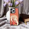 P-Princess K-Kaguya-A Cute Phone Case For iPhone17,16,15,14,13,12,11 Plus,Pro Max Black Candy Silver Plated Cover