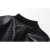 Damenmantel 2026 Neue Vintage Lederimitat Bomberjacke Mantel Cooler Stil Top
