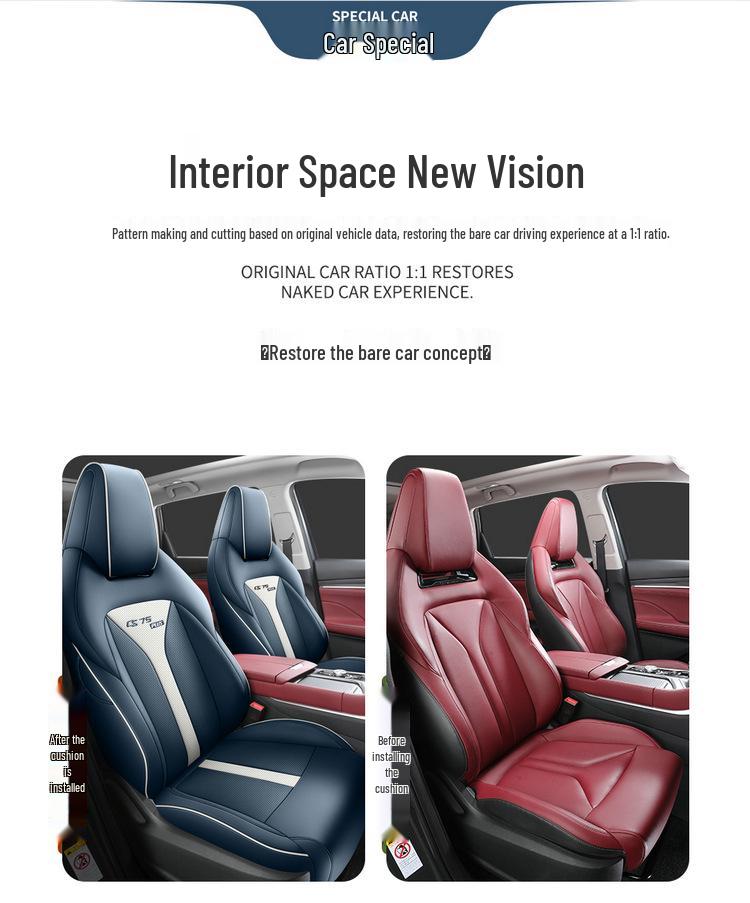 Changan CS75 PLUS & Second Gen 2.0T Full Coverage Seat Covers