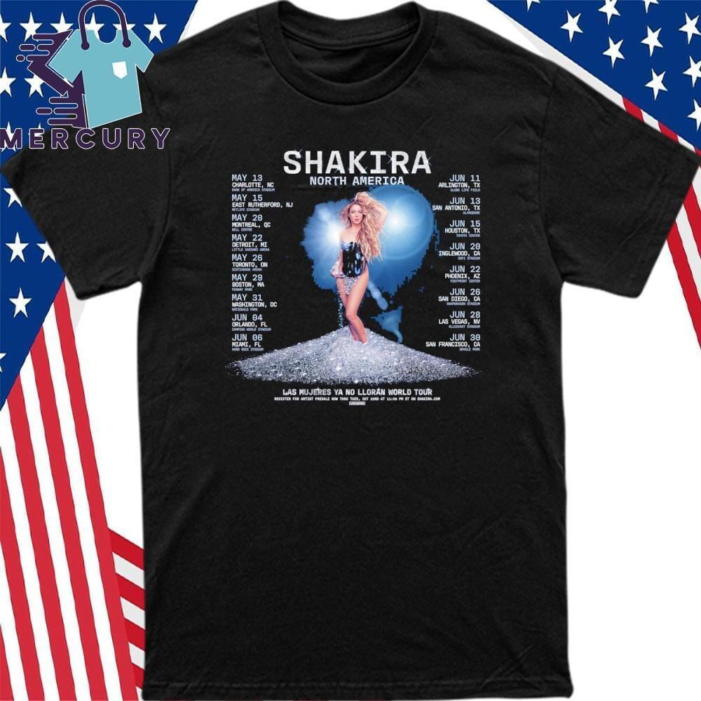 Shakira Unveils 2026 North American for ‘Las Mujeres Ya No Lloran’ World Tour Sh