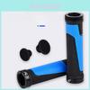 Bicycle Rubber Handlebar Grips With Locking Dual Sides Antislip For Mountain Bike Riding