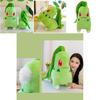 Popular Pokemon Cartoon Plush Toy Chikorita Grass Stuffed Animal Doll Wholesale