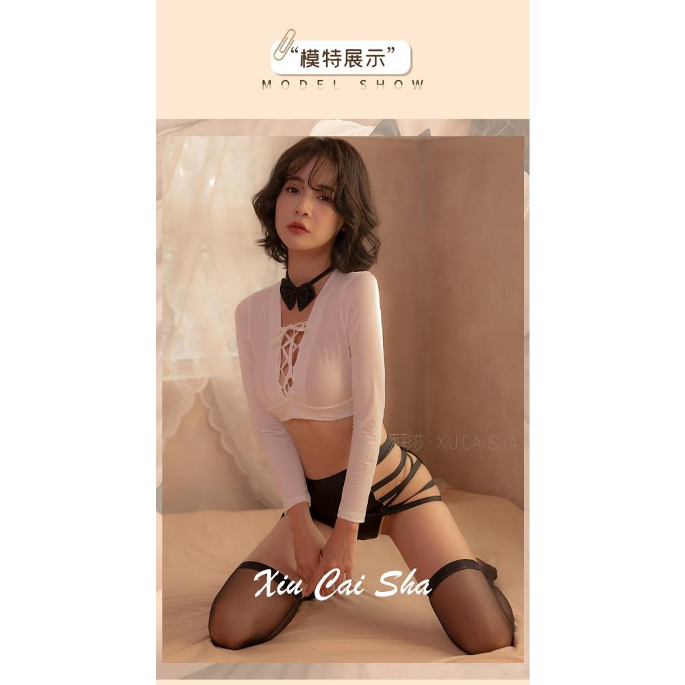 Sexy Lingerie Seduction Pajamas Bed Passion Clothes Secretary Outfit Flirting Hot Uniform Suit Women's Products