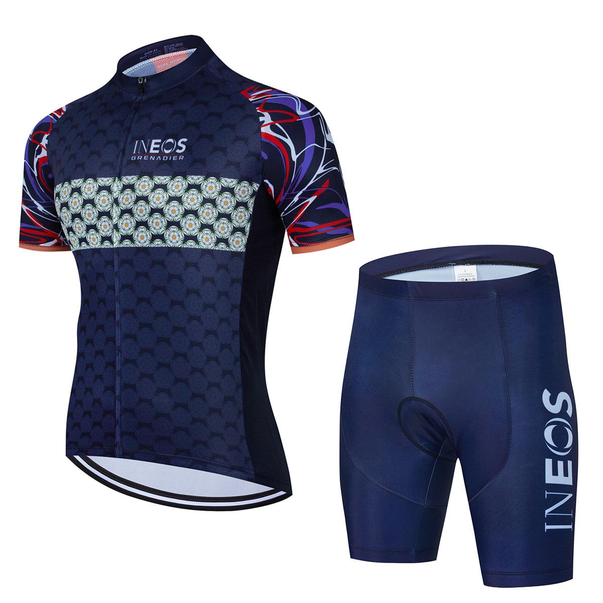 

Short Sleeve 2026 Summer Breathable Suit Cycling Suit Men s Cycling Team Cycling Jacket Shorts Breathable Breathable Quick Drying 4XL