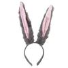 1 Stück Weihnachts-Kaninchen-Langohr-Haarreif für Damen: Cosplay Bunny Girl Niedliches und lustiges Stirnband-Accessoire