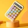 Mechanical Calculator Retro Typewriter Style 10-Digit Calculator with Large LCD Display for School Office