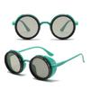 Unisex Retro Manual Dimming Sunglasses ND Adjustable Design Outdoor PC Frame Comfortable Fit