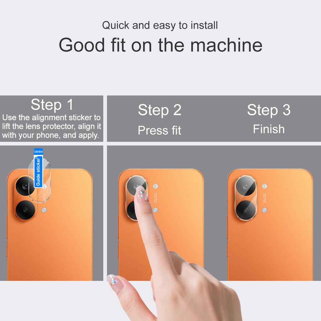 For Redmi Turbo 5 Max 5G Glass IMAK High Definition Integrated Thin Glass Lens Film