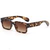 Square Rivets Men Sunglasses Women Vintage Ins Popular Punk Glasses Gradient Trending Travel Sun Glasses Shades UV400