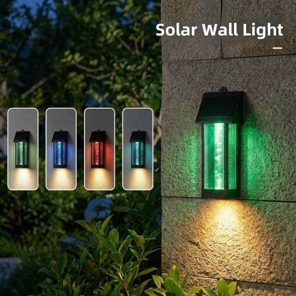 Ultra Bright Solar Wall Light Wireless Solar Street Floodlight for Front Door Garden