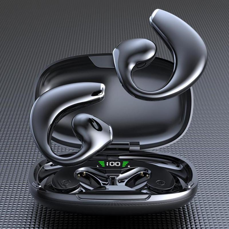 La nuova fascia per cuffie Bluetooth è vera, wireless, senza auricolari per la corsa sportiva, resistenza, resistenza senza dolore senza dolore