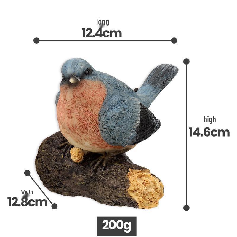 

Resin Bird Ornaments: Tree Hanging Decor for Garden and Courtyard Default