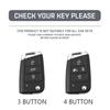 New Tpu Car Key Case Cover Shell Fob For Vw Volkswagen Golf 7 Mk7 Tiguan Mk2 For Seat Ateca Leon Fr 2 Ibiza Keychain Accessories