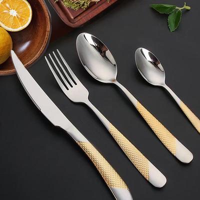 Premium Edelstahl Steak Besteckset - Geschirr für Zuhause, Restaurants und Hotels