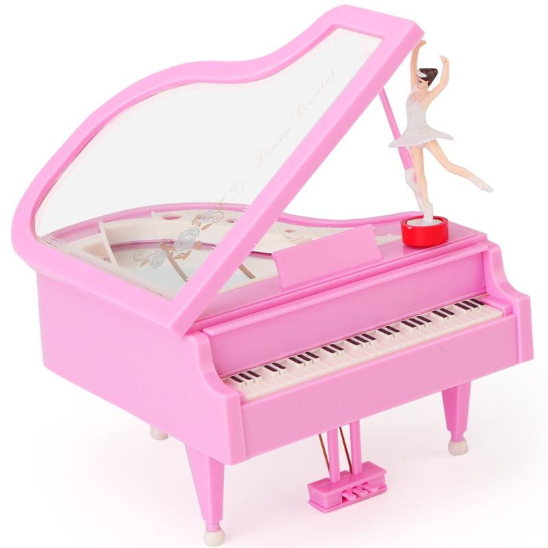 Romantic Rotating Dancing Girl Music Box Gift