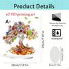 2D Flat Sign Acrylic Tree Decor for Home Centerpiece