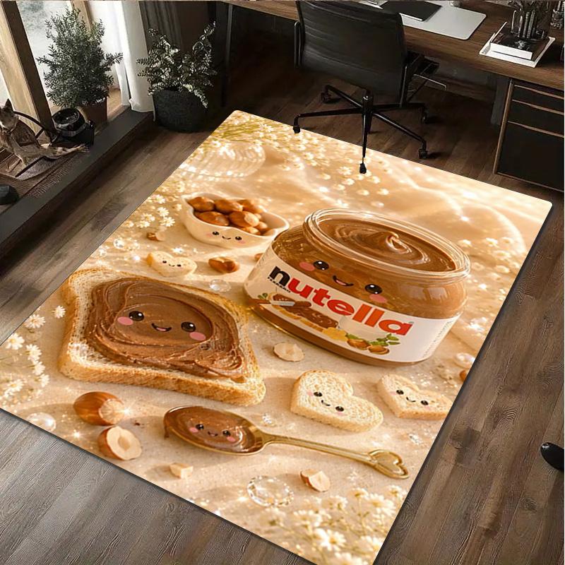 Nutella Home Rug Office Carpet Room Rug Computer Chair Area Rug Holiday Gift