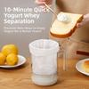 Reusable Whey Separator With Lid Cheese Yogurt Filter Cold Brew Greek Yogurt Strainer  Cheese