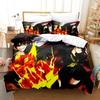 Twin Star Exorcists Bedding Set Cartoon Anime Three-piece Set Adult Kid Bedroom Duvet Cover Sets 3D Print Kawaii Girl Literie