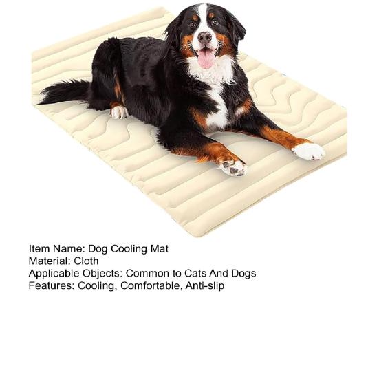 Dog Cooling Mat Summer Self Cooling Pet Sleeping Pad for Dogs Cats Washable Non-Slip Cool Blanket for Indoor Outdoor Use