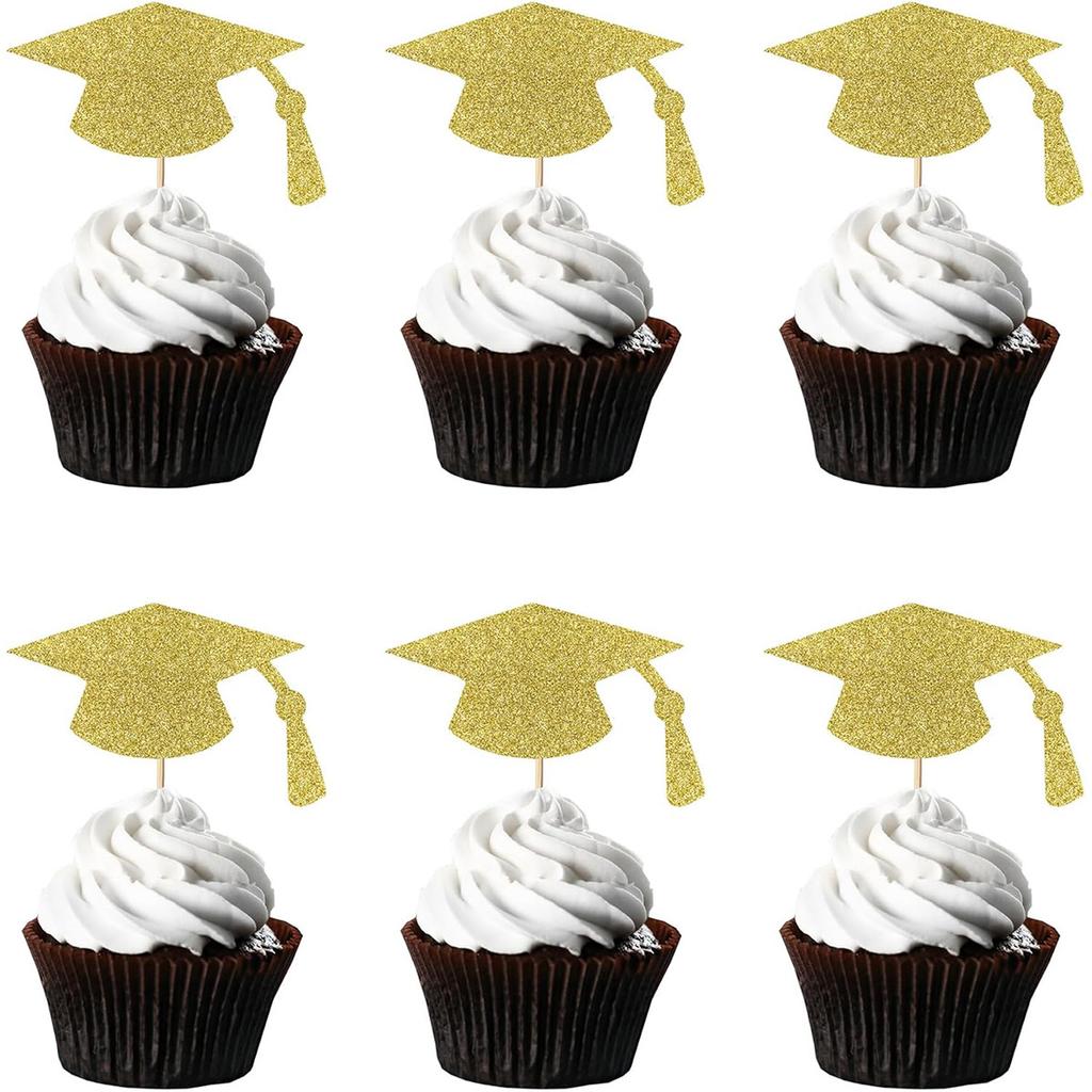 Graduation Season School Classroom Party Cake Plug Decoration Graduation Masters Cap Baking Cake Plug