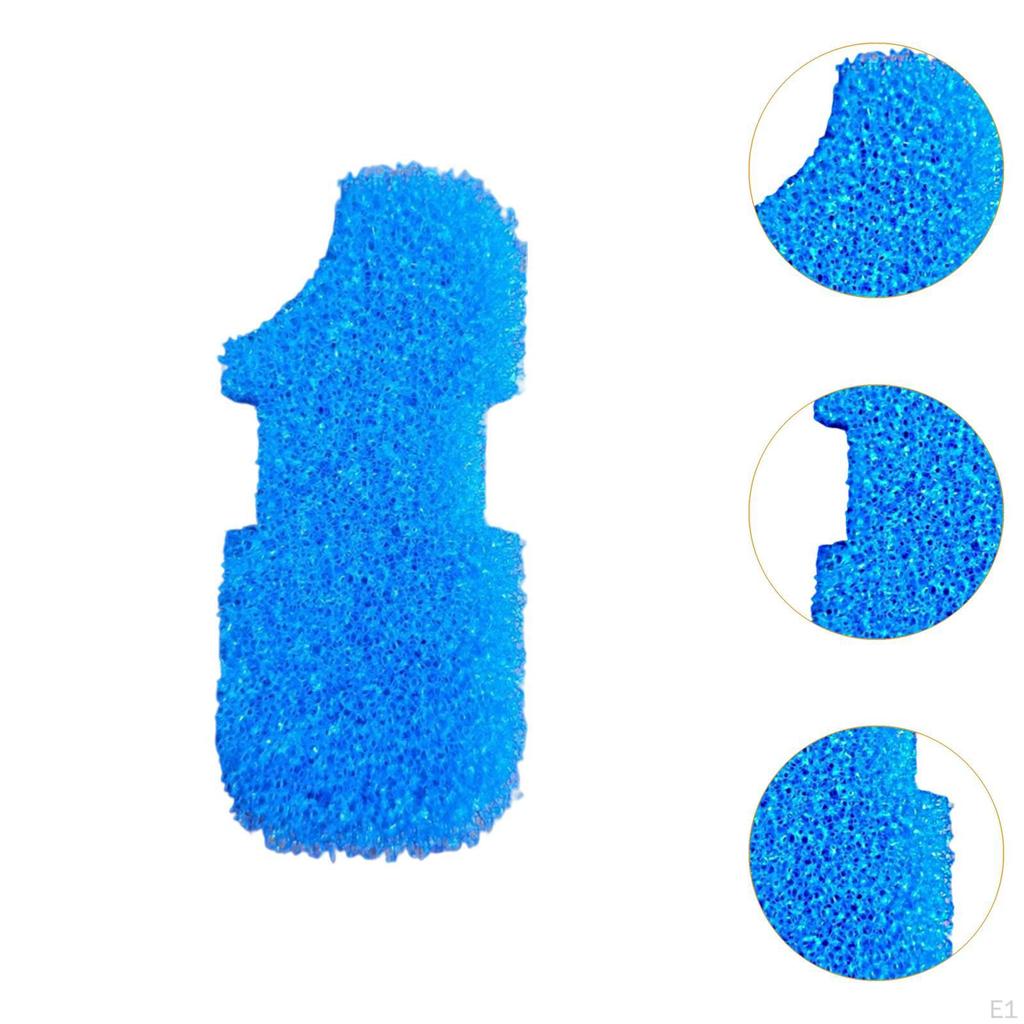 4 Pieces Aquarium Pads Replacement Water Purification Cleaning Supplies Washable Sponge