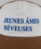 Wig Jeunes Ames 5-Panel Two-Tone Washed Ball Cap - Brown