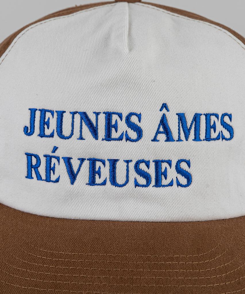 Wig Jeunes Ames 5-Panel Two-Tone Washed Ball Cap - Brown